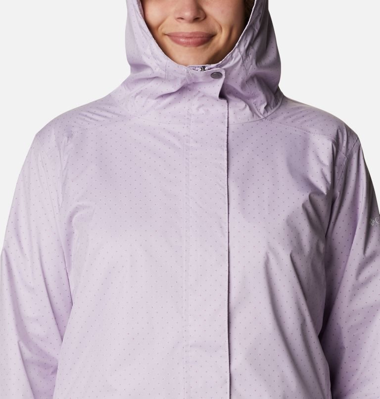 Women's Columbia Splash A Little II Jackets Lavender | Plus Size CA-T134A
